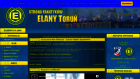 What Elanowcy.pl website looked like in 2018 (5 years ago)