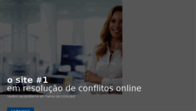 What Econciliador.com.br website looked like in 2018 (6 years ago)