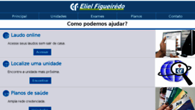What Elielfigueiredo.com.br website looked like in 2018 (5 years ago)