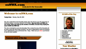 What Exnwa.com website looked like in 2018 (5 years ago)