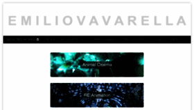 What Emiliovavarella.com website looked like in 2018 (7 years ago)