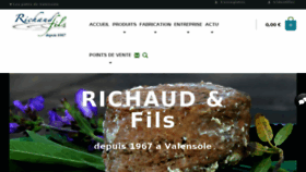 What Etsrichaud.com website looked like in 2018 (5 years ago)