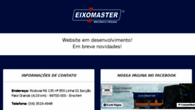 What Eixomaster.com.br website looked like in 2018 (5 years ago)