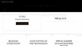 What Eu.louisvuitton.com website looked like in 2018 (5 years ago)