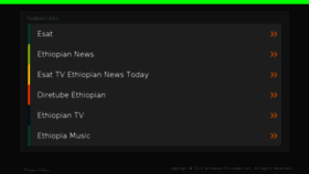 What Ethiopian-this-week.com website looked like in 2018 (5 years ago)