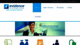 What Evidencedistribuidora.com.br website looked like in 2018 (5 years ago)