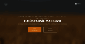 What E-mustahsilmakbuzu.com website looked like in 2018 (5 years ago)