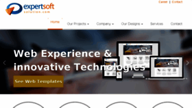 What Expertsoftsolution.com website looked like in 2018 (5 years ago)