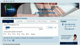 What E-kredit.ch website looked like in 2018 (5 years ago)