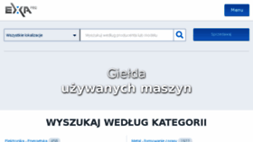 What Exapro.pl website looked like in 2018 (5 years ago)