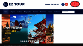 What Eztourcr.com website looked like in 2018 (5 years ago)