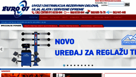 What Euro07.rs website looked like in 2018 (5 years ago)