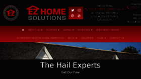 What Ezhomesolutions.com website looked like in 2018 (5 years ago)