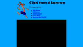 What Ezone.com website looked like in 2018 (5 years ago)