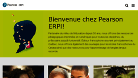 What Erpi.com website looked like in 2018 (5 years ago)