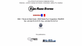 What Ers.fr website looked like in 2018 (5 years ago)