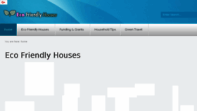 What Ecofriendlyhouses.net website looked like in 2018 (5 years ago)