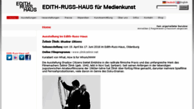 What Edith-russ-haus.de website looked like in 2018 (5 years ago)