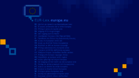 What Eurlex.europa.eu website looked like in 2018 (5 years ago)