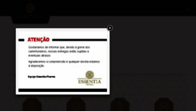 What Essentia.com.br website looked like in 2018 (5 years ago)