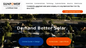What Empower-solar.com website looked like in 2018 (5 years ago)