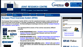 What Efas.eu website looked like in 2018 (5 years ago)