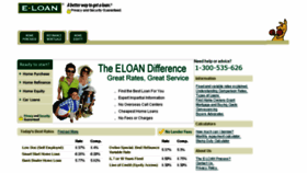 What Eloan.com.au website looked like in 2018 (5 years ago)
