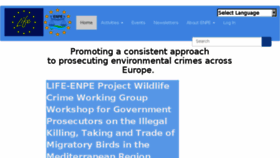 What Environmentalprosecutors.eu website looked like in 2018 (5 years ago)