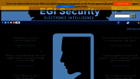 What Egisecurity.com website looked like in 2018 (5 years ago)