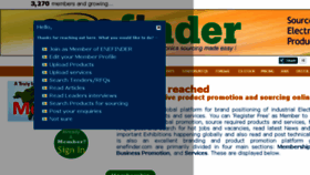 What Enefinder.com website looked like in 2018 (5 years ago)