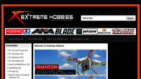 What Extremehobbies.co.nz website looked like in 2018 (5 years ago)