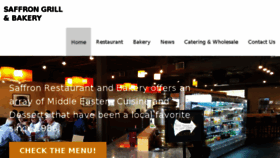 What Eatatsaffron.com website looked like in 2018 (5 years ago)