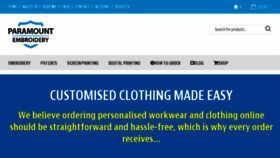 What Embroider.co.uk website looked like in 2018 (5 years ago)