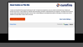 What Eurofins.ph website looked like in 2018 (5 years ago)