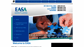 What Easa.org.au website looked like in 2018 (5 years ago)