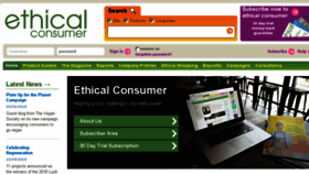 What Ethiscore.org website looked like in 2018 (7 years ago)