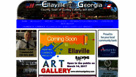 What Ellavillega.com website looked like in 2018 (5 years ago)