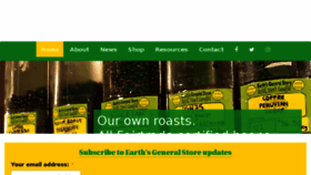 What Earthsgeneralstore.ca website looked like in 2018 (5 years ago)