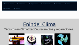What Enindel.com website looked like in 2018 (5 years ago)