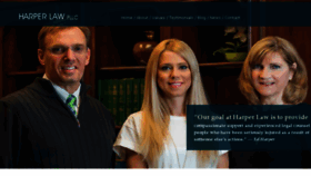 What Edharperlaw.com website looked like in 2018 (5 years ago)