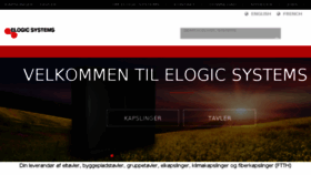 What Elogic.dk website looked like in 2018 (5 years ago)