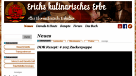 What Erichserbe.de website looked like in 2018 (5 years ago)