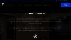 What Exchangecapital.com website looked like in 2018 (5 years ago)