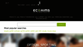 What Eko-aims.com website looked like in 2018 (5 years ago)