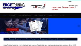 What Edgetrainingsystems.com website looked like in 2018 (5 years ago)