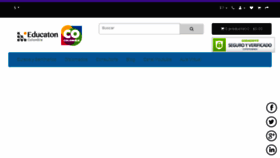 What Educatoncolombia.com website looked like in 2018 (5 years ago)