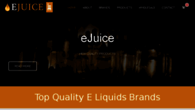 What Ejuice.ie website looked like in 2018 (5 years ago)