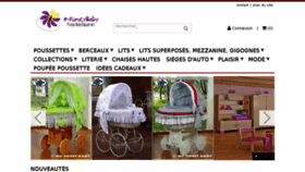 What E-funkybaby.fr website looked like in 2018 (5 years ago)