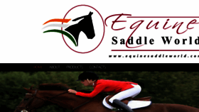 What Equinesaddleworld.com website looked like in 2018 (5 years ago)