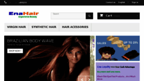 What Enahair.com website looked like in 2018 (5 years ago)
